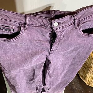 Calvin Klein Purple Jeans